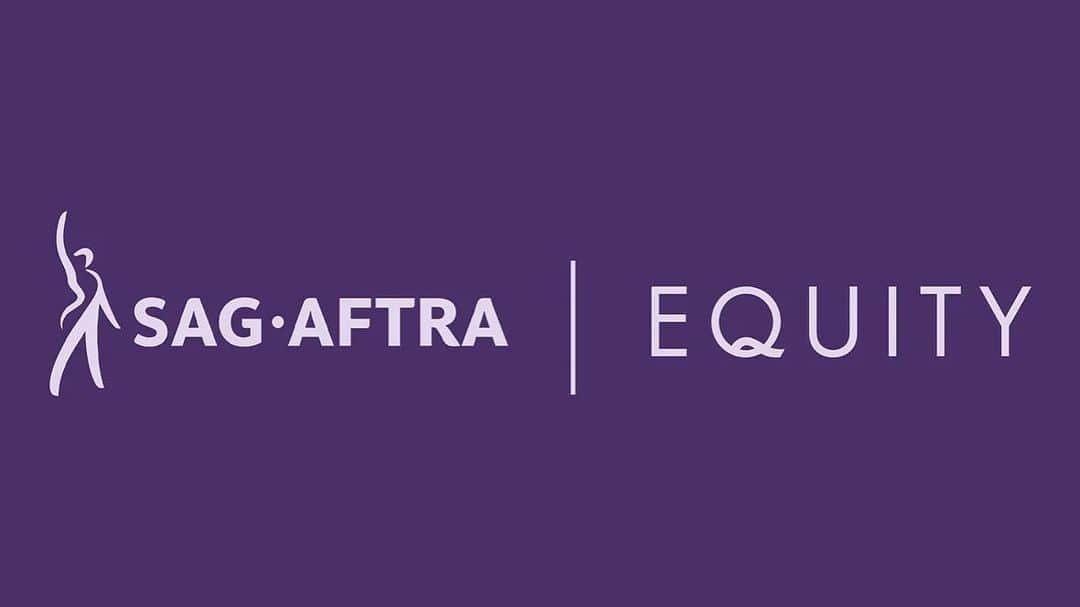 ジョアン・フロッグガットのインスタグラム：「Sad that I wasn’t able to be there in person today at the @equityuk gathering in London in support of our @sagaftra colleagues. But I am still supporting! 💜」