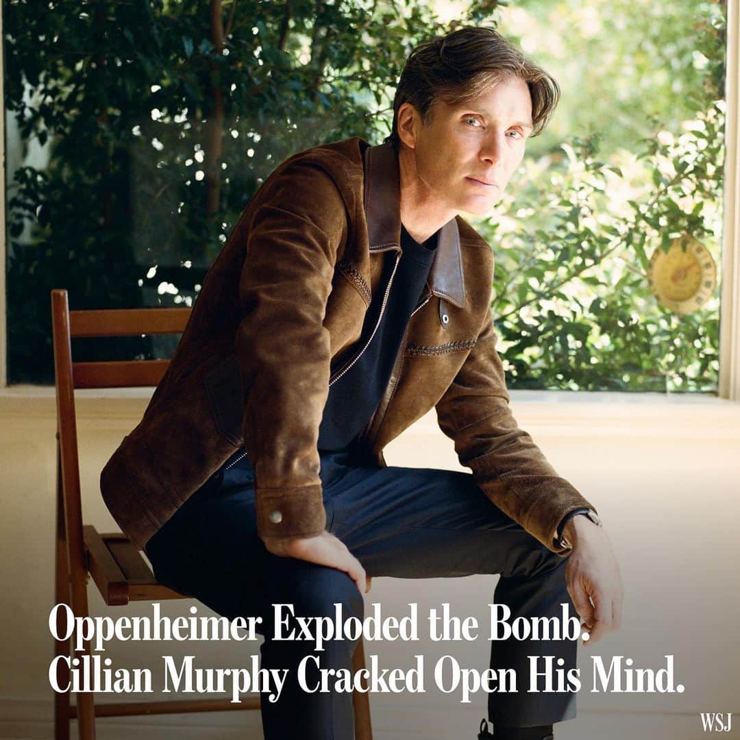 Wall Street Journalさんのインスタグラム写真 - (Wall Street JournalInstagram)「For “Oppenheimer,” director Christopher Nolan needed to capture the interior action within one of history’s most consequential minds, so he fixed his humongous cameras on the face of actor Cillian Murphy.⁠ ⁠ Murphy plays J. Robert Oppenheimer, the physicist whose brilliance and drive led to the invention of the atomic bomb, a breakthrough that changed the world and threatened to end it. Surrounding the movie’s showstopper explosion, a re-creation of the mushroom-cloud moment in 1945, is about three hours of drama centered almost entirely on Murphy’s performance. ⁠ ⁠ His challenge: reinventing the archetype of the tortured genius. As Oppenheimer, he wrestles with quantum mechanics and the ethical implications of the Manhattan Project, gritting his way through psychological tumult.⁠ ⁠ “To me the science, the physics, is sort of background to his humanity and the incredible moral dilemmas he found himself in throughout his life,” Murphy tells @wsjmag. “What happens to the human psyche when it’s under pressure? I find that really interesting.”⁠ ⁠ In nuclear terms, “Oppenheimer” represents critical mass for Murphy’s career. After three decades in theater, film and television, the 47-year-old actor from Cork, Ireland, has his first leading role in a Hollywood tentpole release.⁠ ⁠ The film marks the culmination of Murphy’s close relationship with director Christopher Nolan, who offered the actor “Oppenheimer” over a telephone call. “I’ve waited a long time to be able to pick up the phone to Cillian and say, ‘This is the one where you take center stage,’” the filmmaker said. ⁠ ⁠ Read more at the link in our bio. ⁠ ⁠ 📷: @chantalaanderson for @wsjmag」7月22日 1時05分 - wsj