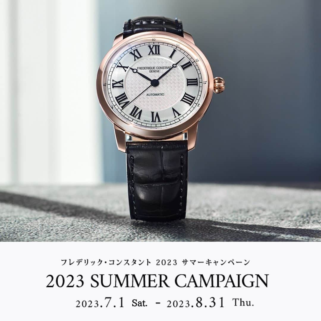 Frederique Constant Japanのインスタグラム