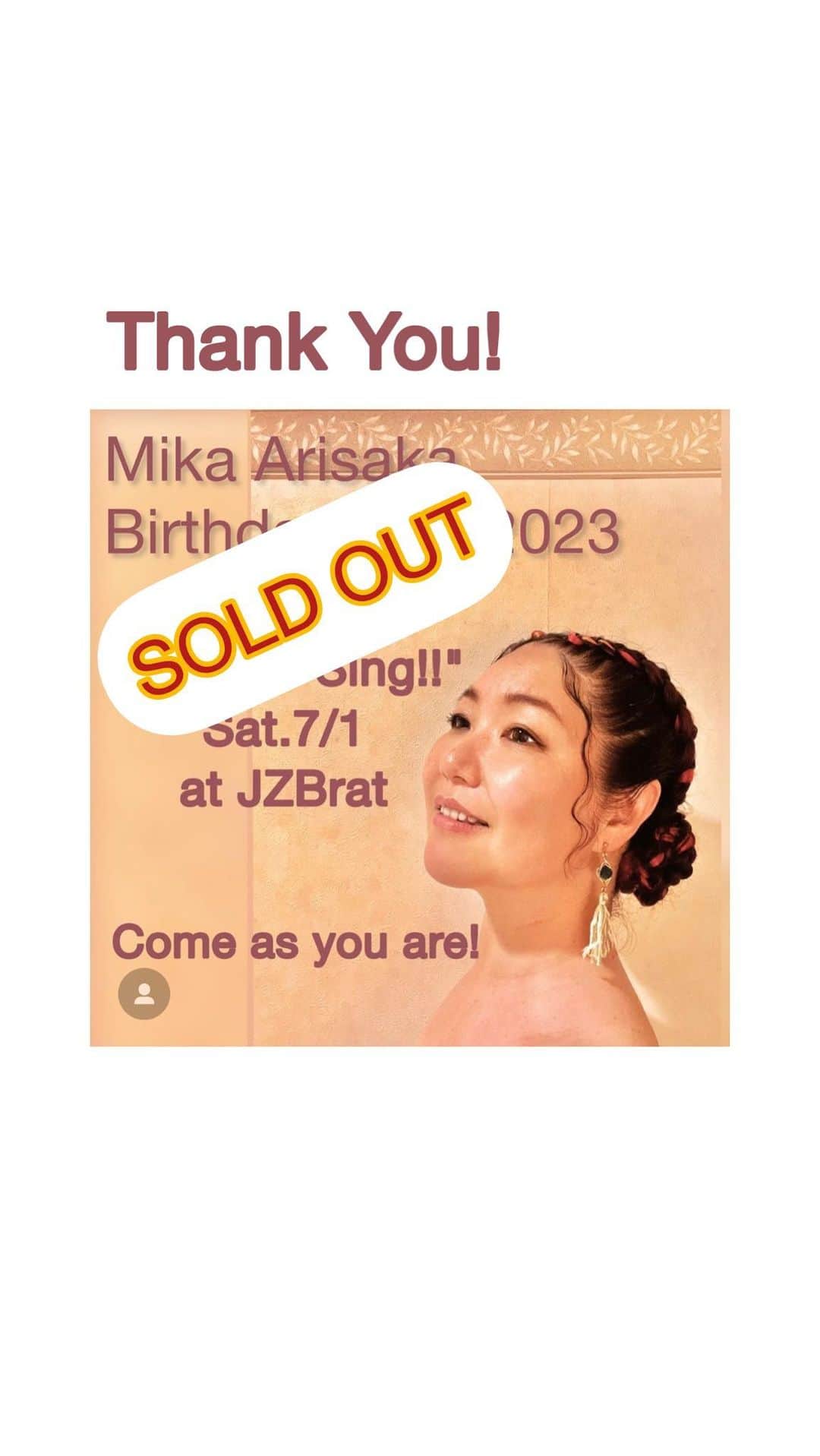 有坂美香のインスタグラム：「【 7/1 Live Members 🎉　 】  🎹佐藤真吾　@shingosato33  🪘大儀見元　@gen_ogimi_official  🎸湯浅崇　　@pow_bass  🎸コスガツヨシ　@kosugacro  🎸眞中やす　@zhenzhongyasu  🥁井上瑠哉　@ryuya_drummer   🎙️Guest Vocal @bobbybellwood   💃Chorus & Dance🕺 @the_sunshowers  @miku_tabaty @donadona1007 @nekogamisummer @naokooguchi @takedatoshiki @minomushi385 @i_am_takas @go_yamashiro @sh.iori52   #有坂美香　#有坂美香andthesunshowers」