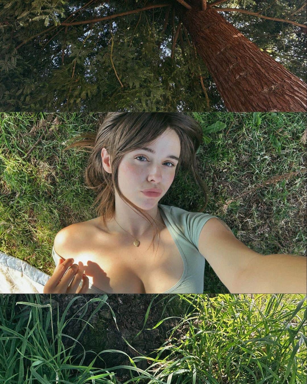 Acacia Brinleyのインスタグラム：「- Your forest floor baby 🤎」