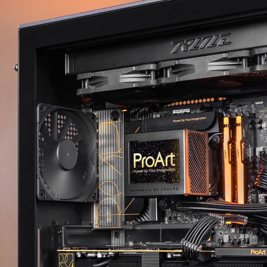 ASUSさんのインスタグラム写真 - (ASUSInstagram)「This perfect @proart build goes beyond your expectations.🖥️🎨⁣ ⁣ Swipe and check out @mr_matt_lee latest build featuring not one, but TWO of the stunning new ProArt RTX 4080 graphics cards for the ultimate creator build!⁣ ⁣ PC Build process👉  https://asus.click/UltimateProArtFlex」6月28日 10時00分 - asus