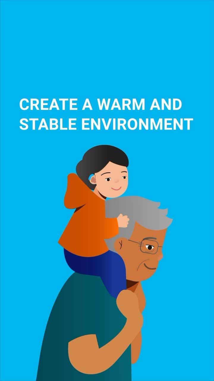 unicefのインスタグラム：「Create a safe space where your child feels loved and knows what to expect. You can do this by making time to regularly play, talk and cuddle with them. This will feel good for your child and for you — and will release natural hormones that help you build a bond.  ‌  Visit the link in our bio to access more expert advice from UNICEF’s Parenting Hub.  ‌#OnMyMind」