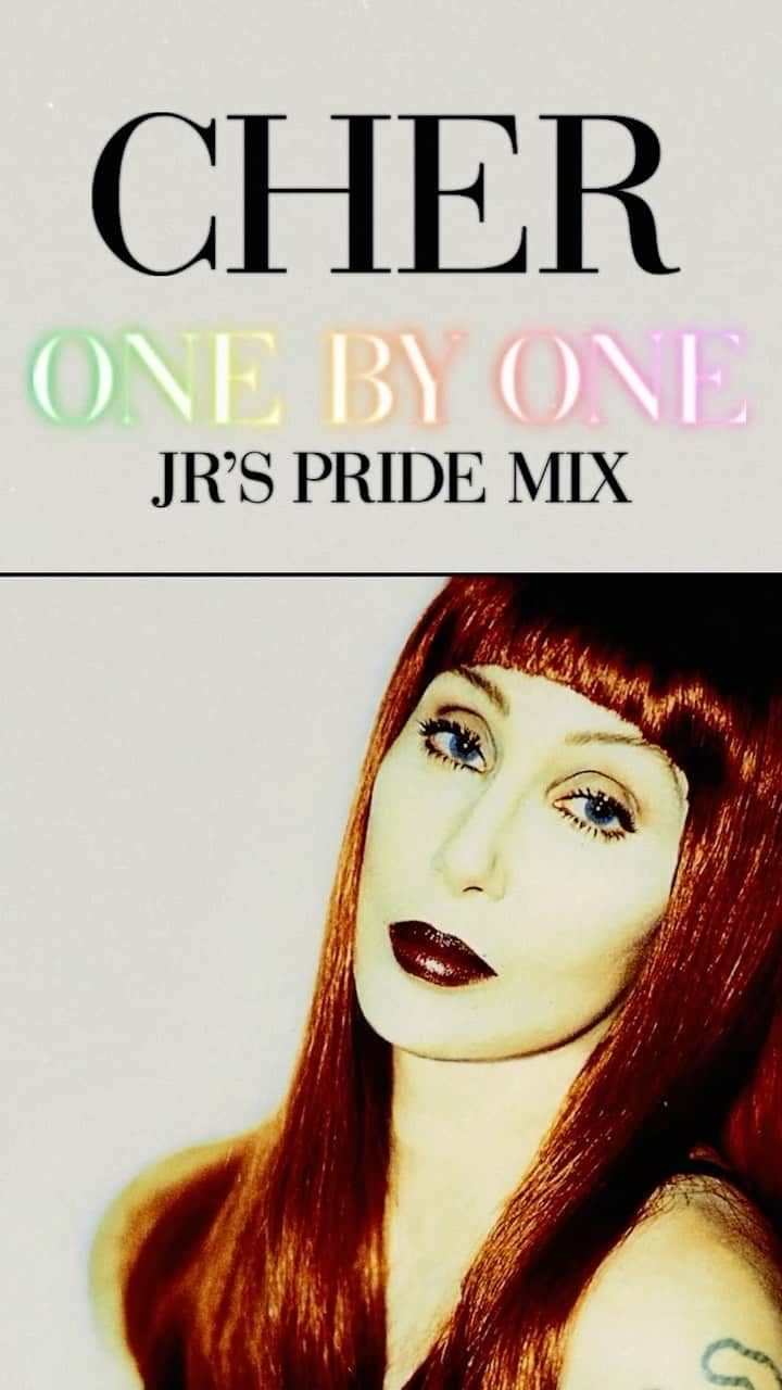 シェールのインスタグラム：「Listen to “One by One (JR’s Pride Mix)” From The Forthcoming Deluxe Edition of ‘It’s a Man’s World.’ Available For The First Time On Vinyl, From 7/14‼️  Link In Bio 🔗  🔥  #OneByOne #DeluxeEdition #VinylRelease #MusicMagic #WarnerRecords」