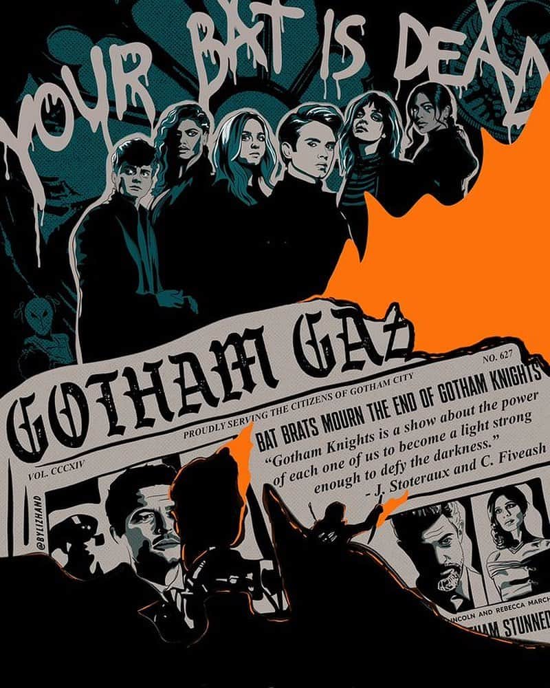 ミーシャ・コリンズのインスタグラム：「One of the things I’ll miss most about #CWGothamKnights is all the incredible fan art it inspired. Thank you all.  #Repost @bylizhand   one last time: happy #CWGothamKnights day 🥹 i'm going to miss this beautiful show- the writing, the acting, the costumes, the set design, the cinematography, the soundtrack, the heart that went into it. thank you to everyone involved in making it come to life. 🖤 #BatBratForever」