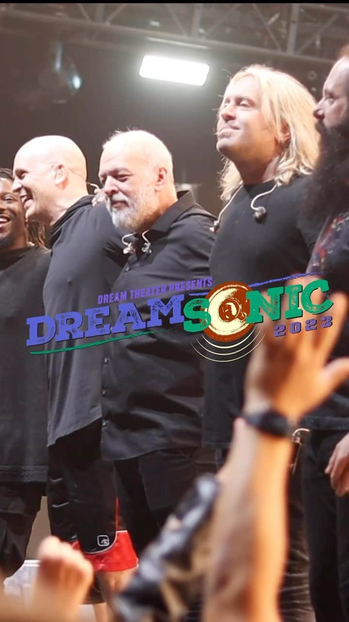 ドリーム・シアターのインスタグラム：「It’s been an amazing tour so far with @dvntownsend and @animalsasleaders! Check out the full list of remaining tour dates at dreamsonic.com #Dreamsonic2023」