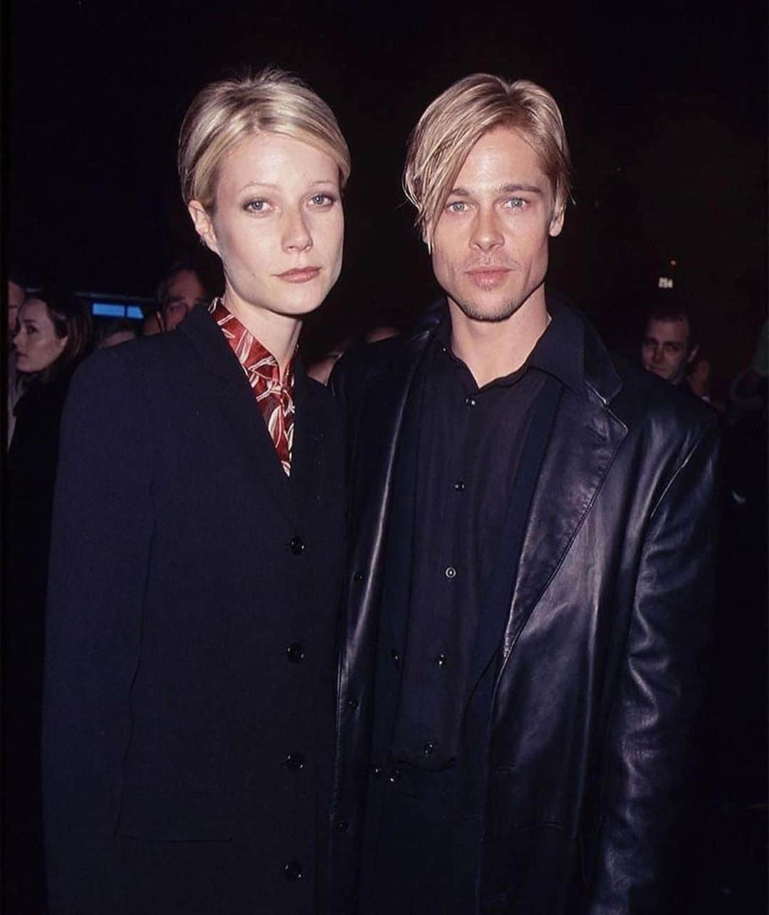 StreetArtGlobeさんのインスタグラム写真 - (StreetArtGlobeInstagram)「Brad: The man that likes to look like his girlfriend.   From matching haircuts with Gwyneth Paltrow to looking like Mulder and Scully with Angelina Jolie, Brad Pitt is the master of disguise.  Honored twice as People Magazine's 'Sexiest Man Alive' (in 1995 and 2000), the actor has evolved through countless looks, but an old newspaper clipping has revealed his doppelgänger activity.  The article was accompanied by pictures of Brad with Gwyneth Paltrow, Angelina Joliem Jennifer Aniston and Jitka Pohledek, and in each photo, the Ocean's Eleven star looked oddly like his partner.  Whether it was a matching de job, identical sunglasses or a twinning cut, it seems Brad really did model his ever changing look on the woman he's with - constantly making you wonder, "who wore it better?"  h/t @artneversleeps  Follow 👉@STREETARTGLOBE👈 for more!」6月28日 3時45分 - streetartglobe