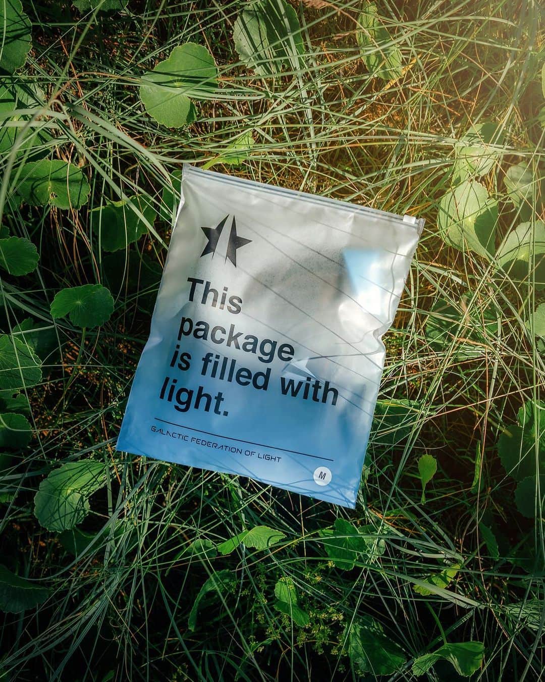 ジプシー05のインスタグラム：「Mother Earth;  We must protect her and protect her integrity. Every garment you receive from GFL is packaged in our recycled poly bags, made to be long-lasting, protective, and most importantly reusable.  At Galactic Federation of Light, we believe in protecting Mother Gaia while delivering our conscious clothing to you. These eco-friendly bags not only reduce waste but also carry the intention of spreading light and love every step of the way. Join us in our mission to honor our beautiful planet. 🌍💚  Photography by @tony_kissner」