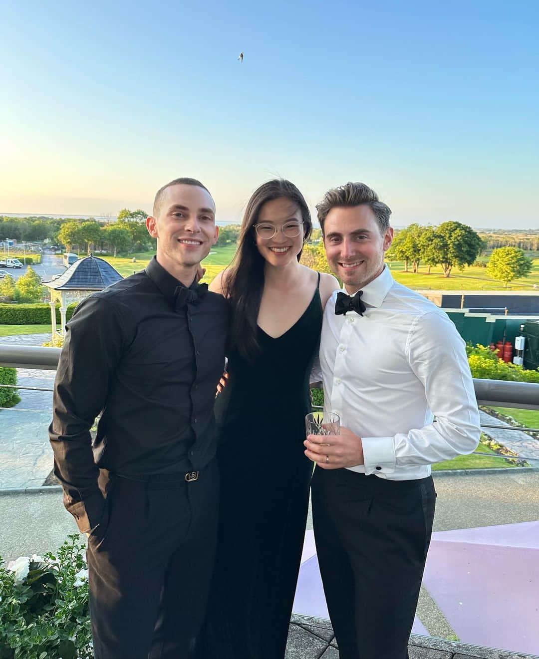 アダム・リッポンのインスタグラム：「Irish wedding collage 🇮🇪 (I LOVE YOU, DOUGLAS AND RYAN!)」