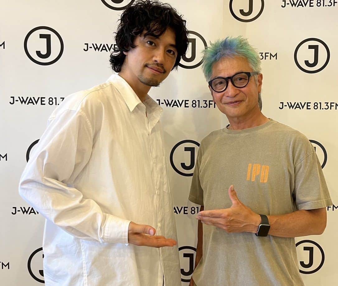 高木完のインスタグラム：「NEXTシンゲスト #maadspin #jwave #火曜マドスピ #斉藤工」