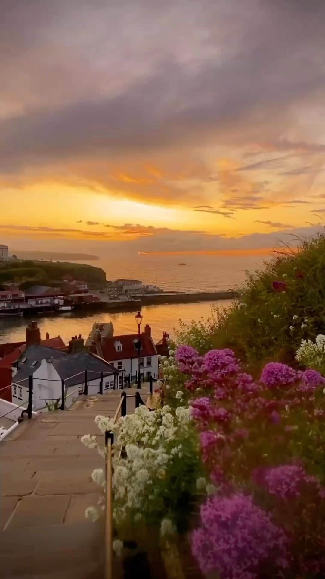 Instagramersのインスタグラム：「Enjoy @igers_yorkshire   Sunset From The 199 Steps in Whitby 🎥📸 by @helenofwhitby  Today’s #featureoftheday chosen by 🍊 @carlmilner 💯👏🏻👍🏻🙌🏻 . . Want to be featured at IgersYorkshire?  All you need to do is tag us at @igers_yorkshire #igersyorkshire   Please consider checking out our other Community Hubs… @IgersUK @Igers_Yorkshire @IgersBradford @IgersHull @igersleeds . . IgersYorkshire Admin Team  🌻 @sunflowerof21 🍄 @yorkshire_brew . . . . . #Yorkshire  #welcometoyorkshire  #igersuk #visityorkshire #igersyorkshire #scenesofyorkshire  #yorkshirepost #LoveGreatBritain #visitbritain #VisitEngland #EscapeTheEveryday #bbcyorkshire  #Yorkshirelife #SeeThi ngsDifferently. #igerstube #igers」