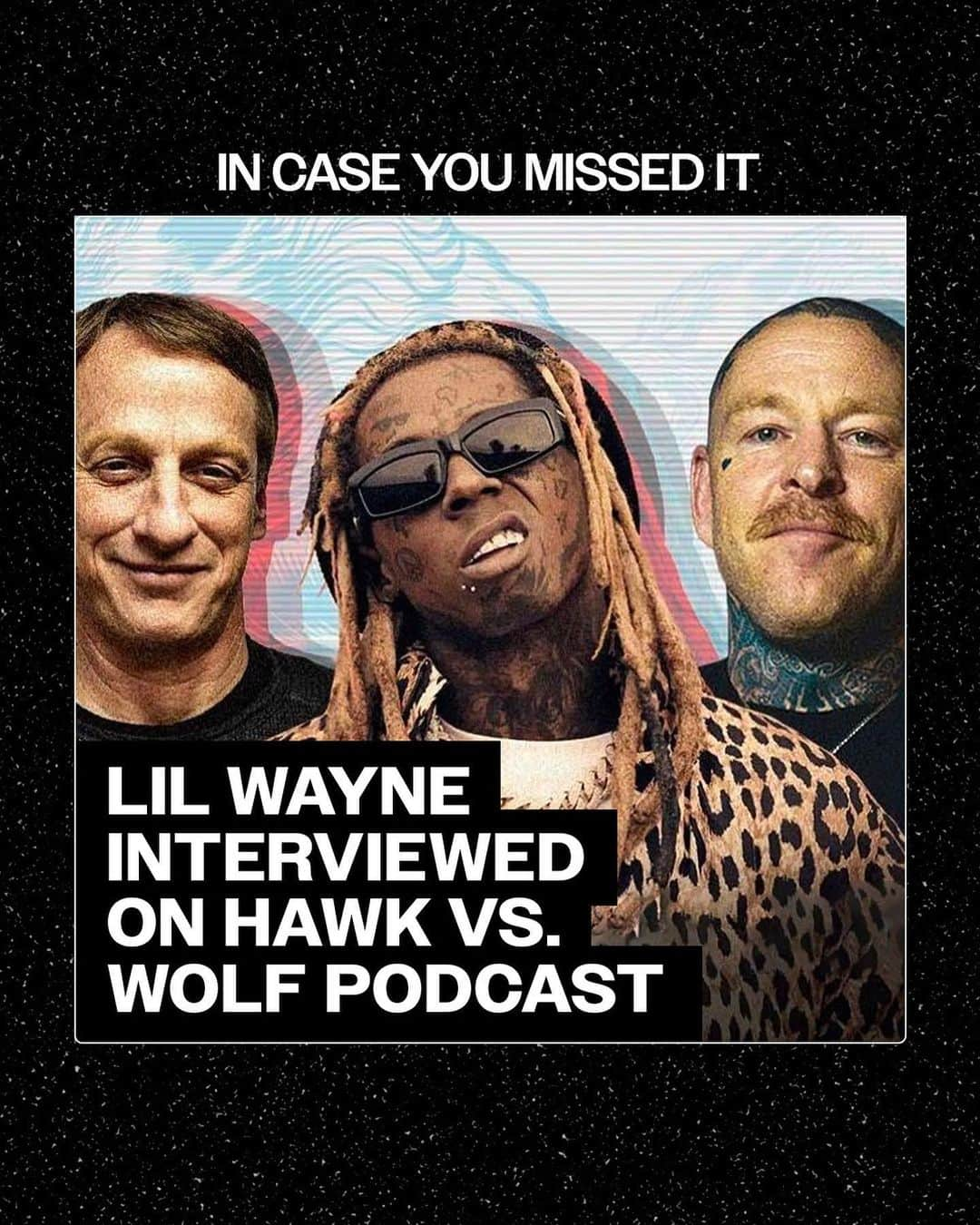 The Berricsさんのインスタグラム写真 - (The BerricsInstagram)「In Case You Missed It…  @liltunechi is debatably the Greatest Rapper Alive, but what’s not up for debate is that he IS 100% Skateboarder. Watch as #LilWayne sits down with @tonyhawk & @wolfmate to share his skateboarding history on the @hawkvswolf podcast. From learning to skate on his rooftop ramp, to building his own indoor skatepark in Miami, to 4:00am street sessions, to getting his own Pro board… Weezy lays it all out.   Hit the link in bio to see the full @hawkvswolf podcast with @liltunechi now showing on TheBerrics.com 📺 #skateboardingisfun #berrics」6月28日 5時56分 - berrics