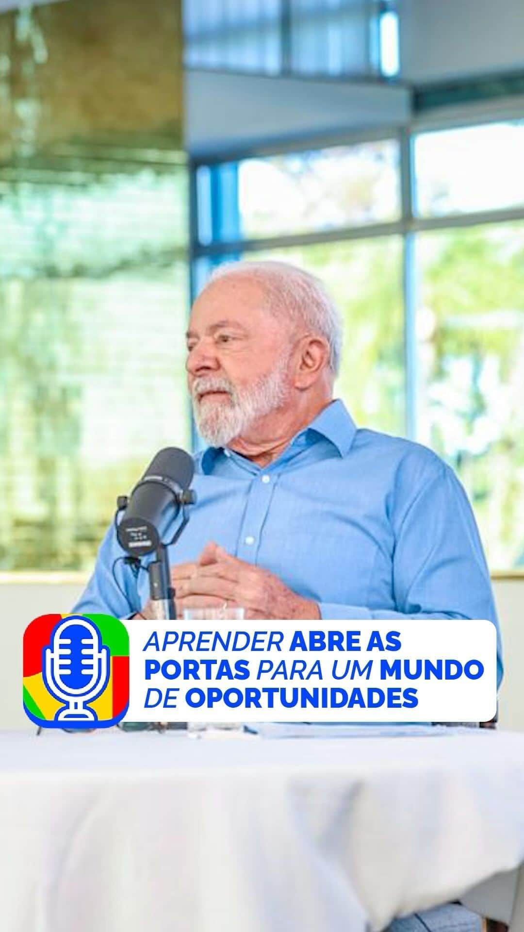 ジルマ・ルセフのインスタグラム：「Nosso governo está criando cada vez mais oportunidades para você, que é jovem e sabe da importância de aprender uma profissão. É por meio da educação e do esforço que você vai melhorar sua vida. O papel do governo é dar condições para que isso aconteça.   🎥 Audiovisual/PR   #ConversaComOPresidente」