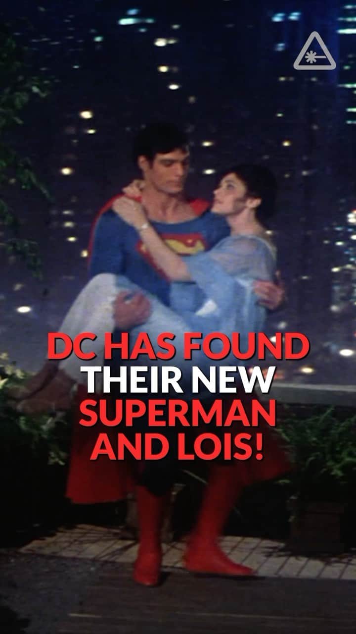 クリス・ハードウィックのインスタグラム：「The DCU officially has its Superman and Lois! #DCU #JamesGunn #Superman #LoisLane」