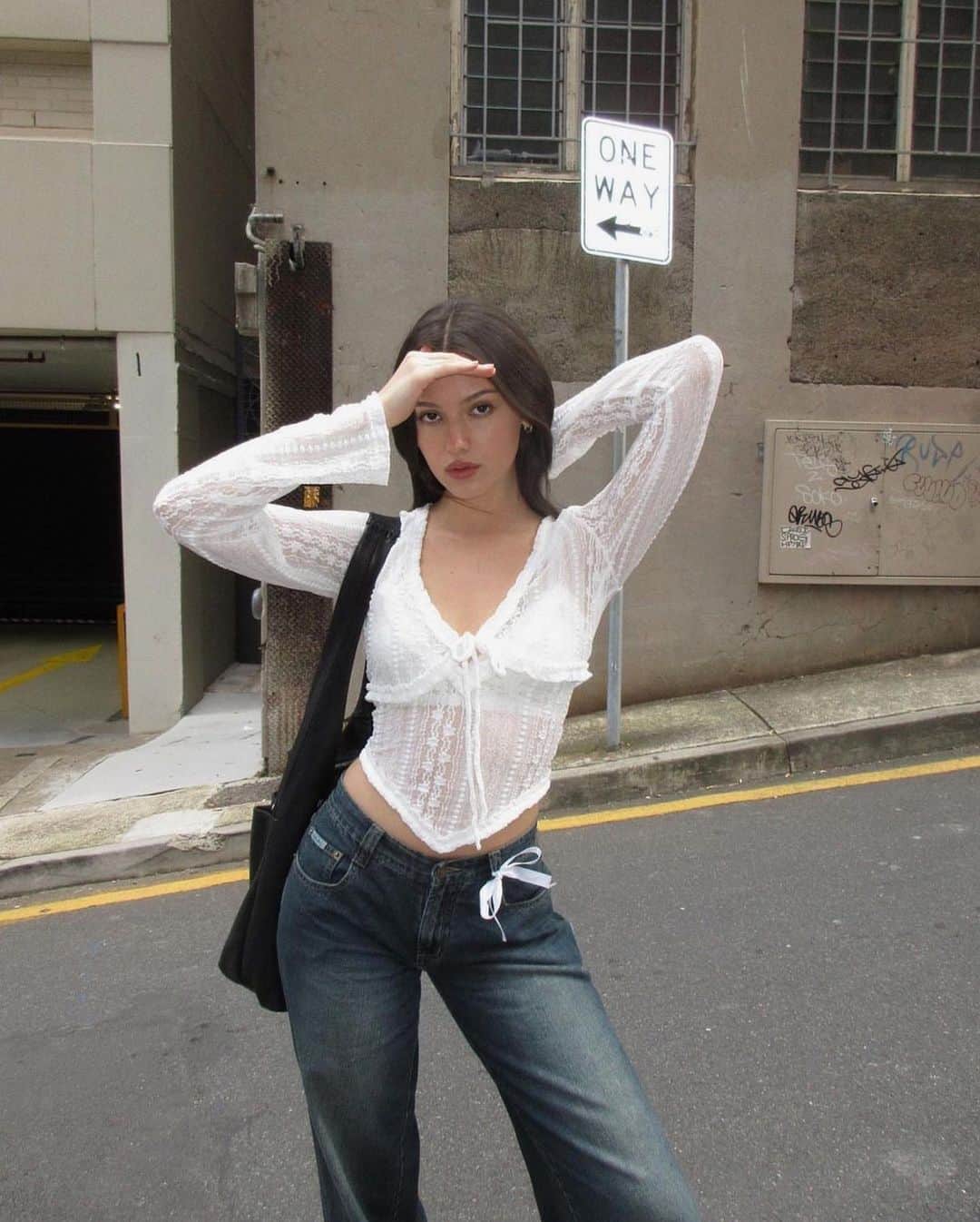 tiger Mistのインスタグラム：「The Sopha Two Piece Top, as seen on @diana.avel. 🤍 Make it yours, online now!」