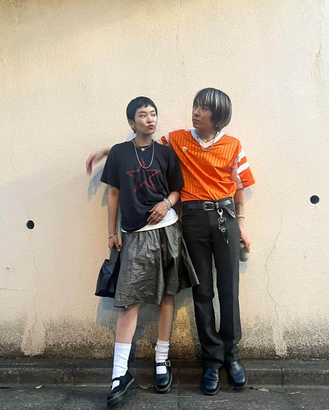 畠山千明さんのインスタグラム写真 - (畠山千明Instagram)「毎日のゆる〜い洋服達✊🏻✊🏻 コーディネート載せてほすゥ〜とよく言われるのですが、毎日主婦生活なので人が帰ってくる時間にはもう日が落ちてるとです。 なので人といる時は忘れないかぎり撮ってもらうんだけど、撮ったこと忘れて時差がでてしまう今日この頃。」6月28日 18時17分 - hatakeyama_chiaki