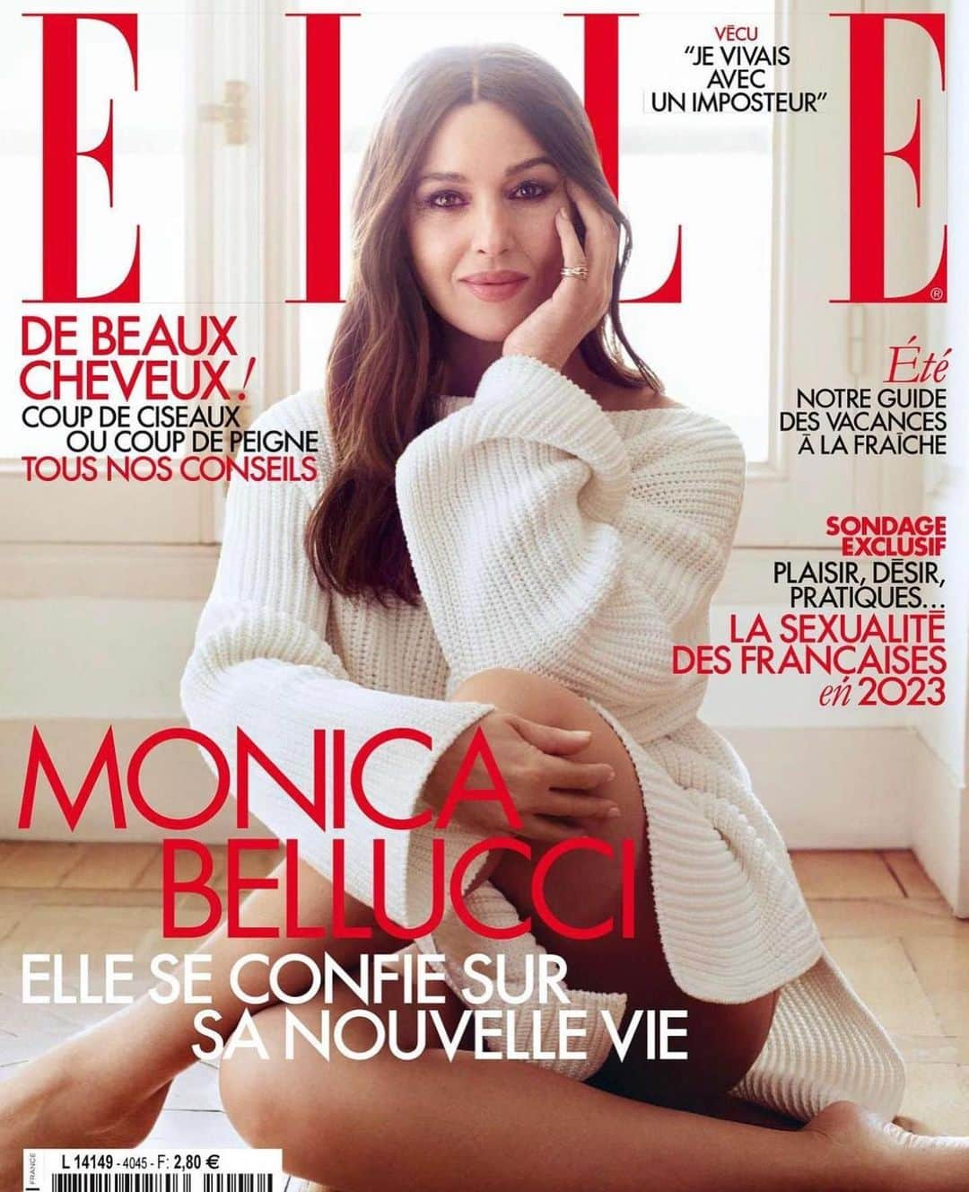 モニカ・ベルッチさんのインスタグラム写真 - (モニカ・ベルッチInstagram)「❤️New Cover Story  @ellefr that will be out tomorrow.  @verovatinos 🌹 Photo @nicobustos  Pullover @ferragamo Ring Trinity @cartier  Stylist @dariadigennaro  Hair @johnnollet for @caritaparis  Mua @letiziacarnevale  Image Agent @karinmodels_official  Manicurist @forget.laura  Production @odile_bernard   #monicabellucci #coverstory#elle#magazine#paris#photo#nicobustos#ring#cartier#trinity#pullover#ferragamo#imageagent#karinmodels」6月28日 18時34分 - monicabellucciofficiel