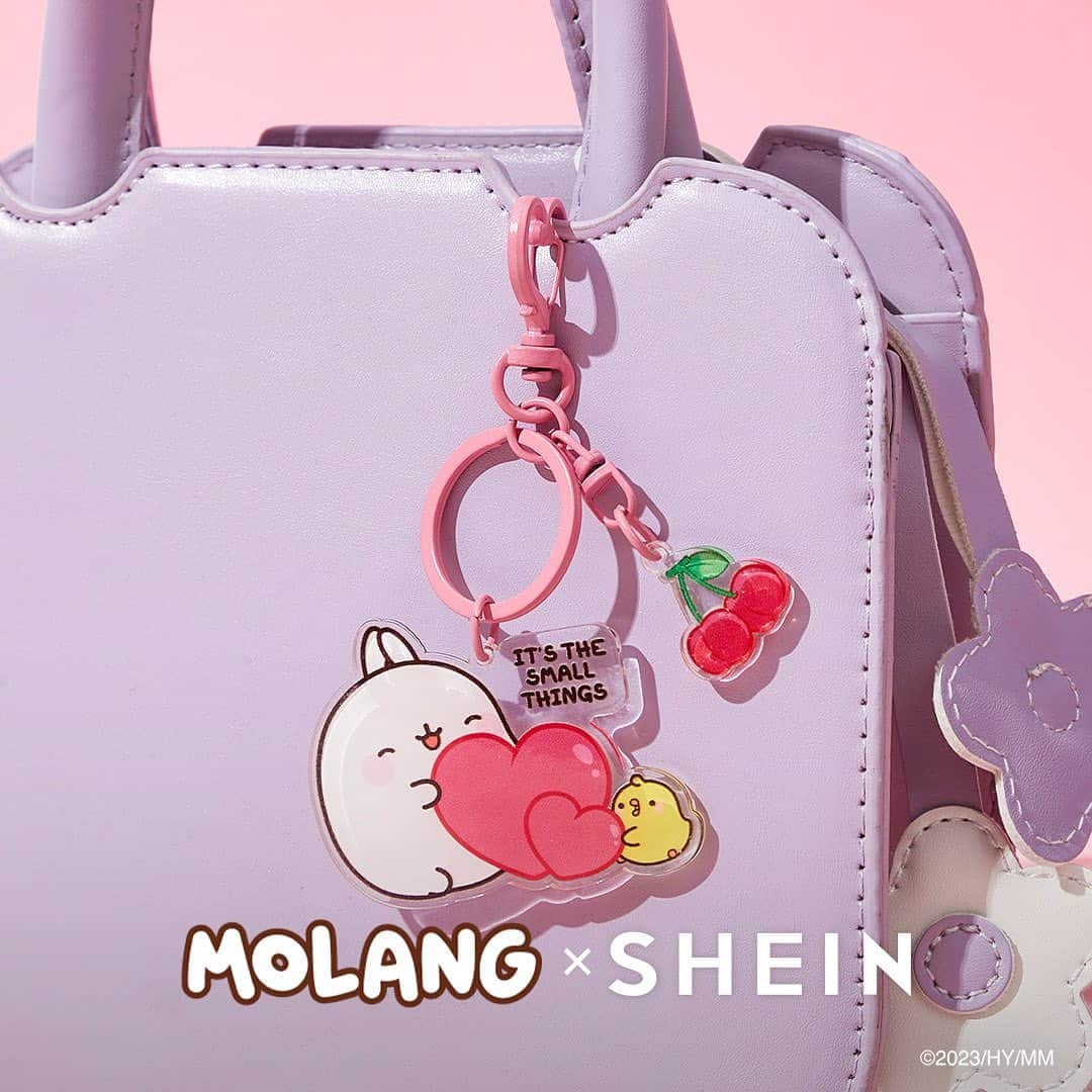 SHEINのインスタグラム：「Complete your adorable summer look with our delightful accessories from the #SHEINXMolang collection. From hats to bags and hair ties, our accessories add a perfect touch of cuteness and style to your outfits. 🌸✨  🔎16482374 16623707 16623716 15980949 16679951  #SHEINXMOLANG #MOLANG #SHEINCollabs #SHEIN #SHEINforAll  *Available globally」