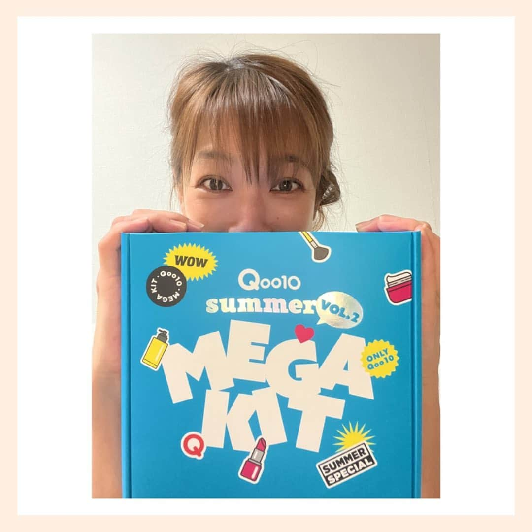 谷口あかりのインスタグラム：「🅑🅔🅐🅤🅣🅨 ⁡ ⁡ ⁡ #Qoo10MegaKit 届いたー🎁 すごい豪華セット✨️ ⁡ ⁡ ⁡ #dear,Klairs フレッシュリージュースドビタミンEマスク ⁡ #Ariul  ストレスリリービング リップアンドアイリムーバーパッド  ⁡ #Dear.A グリッターアイシャドウ  ⁡ #Dr.Althea オアシススージングマスク  ⁡ #S2ND エンドラスターティント  ⁡ #Anua 桃70％ナイアシンセラム  ⁡ #celimax フレッシュクレンジングオイル  ⁡ #Torriden ダイブインマスク  ⁡ #numbuzin 5番 白玉グルタチオンＣ美容液 ⁡ #SCINIC サイニック エンジョイ スーパー アクティブ  エアリー サンスティック SPF50 + PA ++++ 15g ⁡ ⁡ これから日焼けの季節 普段のケアから 保湿大事ね💛 ⁡ ⁡ ⁡ ⏰7/1(土) 0:00～ 7/7(金) 23:59 ✨️20％メガポ キャンペーン開催✨️ 購入金額の20%ポイント還元だって✨️ ⁡ 全部ここから購入できちゃうよ💛 https://special.qoo10.jp/DynamicAD/5298/ ⁡ ⁡ 𝖲𝗆𝗂𝗅𝖾 𝗐𝗂𝗍𝗁 𝖬𝖾 ⁡ *☼*―――――*☼*―――――*☼*―――――*☼* ⁡ #Qoo10MegaKit #Qoo10 #メガポ #PR ⁡ Instagram：@qoo10.official ⁡ #𝗃𝖺𝗉𝖺𝗇 #𝗍𝗈𝗄𝗒𝗈 #𝗌𝗆𝗂𝗅𝖾 #女優 #劇団四季 #ミュージカル  #被写体  #𝗉𝗈𝗋𝗍𝗋𝖺𝗂𝗍  #撮影 #作品撮り　#音楽  #筋トレ」