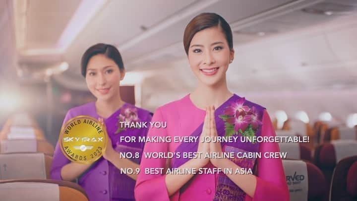 タイ航空のインスタグラム