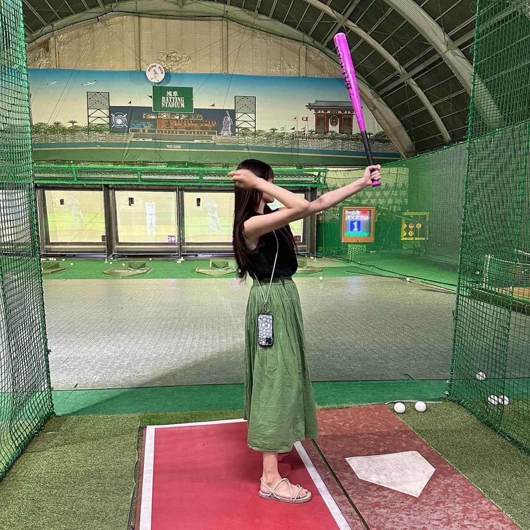 柊みずほのインスタグラム：「⚾️⚾️⚾️ 定期的に行きたくなるやつ。」