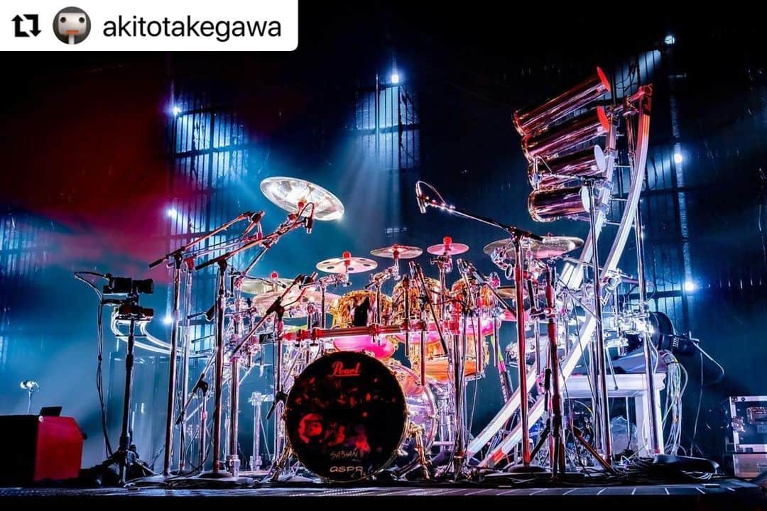 真矢さんのインスタグラム写真 - (真矢Instagram)「Pearl最高です‼️‼️‼️ いつもありがとうございます💕  #Repost @akitotakegawa with @use.repost ・・・ Pearl Japan artist @331shinya 真矢/SHINYA's special e/MERGE electronic drums in pink gold finish and SABIAN cymbals.  THE BEST OF LUNA SEA 2023 at The Musashino Forest Sport Plaza . . #pearldrums #pearldrum #drummers #drummer #drums #drum #drumsetup #drumslife #drumlife #drumslove #drumlove #drumlovers #drumlover #drumsharing #drumfam #drumsharing #drumstagram #drumset #drummerslife #drummerlife #drumsdaily #drumporn #drumsdrumsdrums #instadrum #instadrummer #drummersofinstagram #drummerworld #ドラム #ドラマー」6月28日 14時38分 - 331shinya