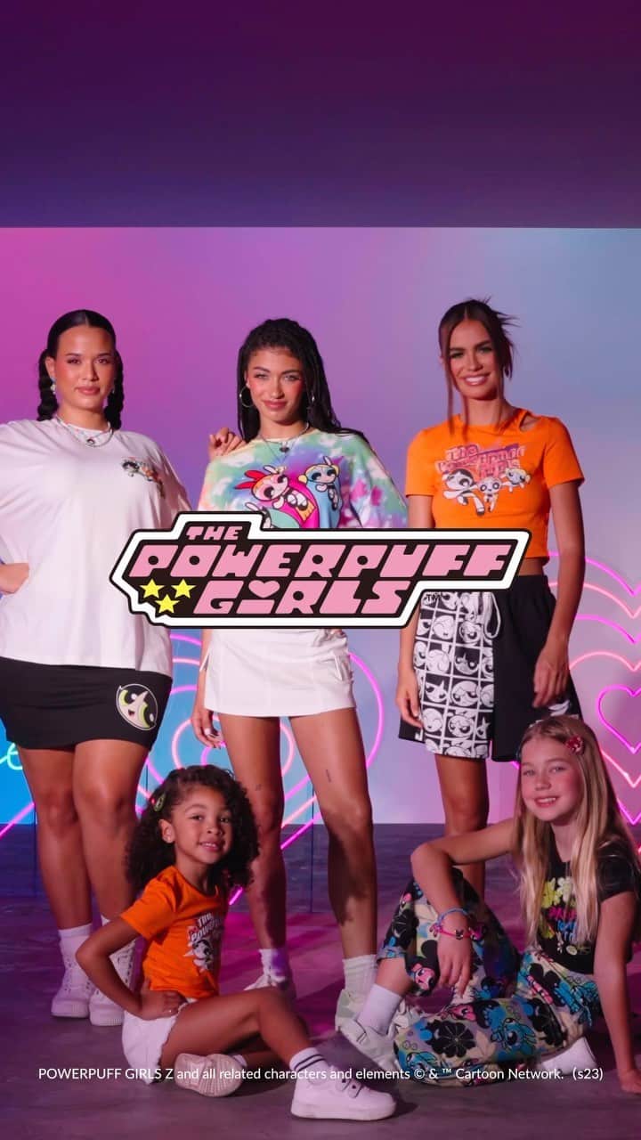 SHEINのインスタグラム：「Stand out from the crowd with our fashion-forward The Powerpuff Girls™ collection. Embrace your individuality and rock the streets with confidence and flair.  🔗:https://shein.shop/7zglyqs  #SHEINxPowerpuffGirls #FashionCollaboration #Fashion #SuperheroStyle #SHEINCollabs #SHEIN #Powerpuff #Powerpuffgirl」
