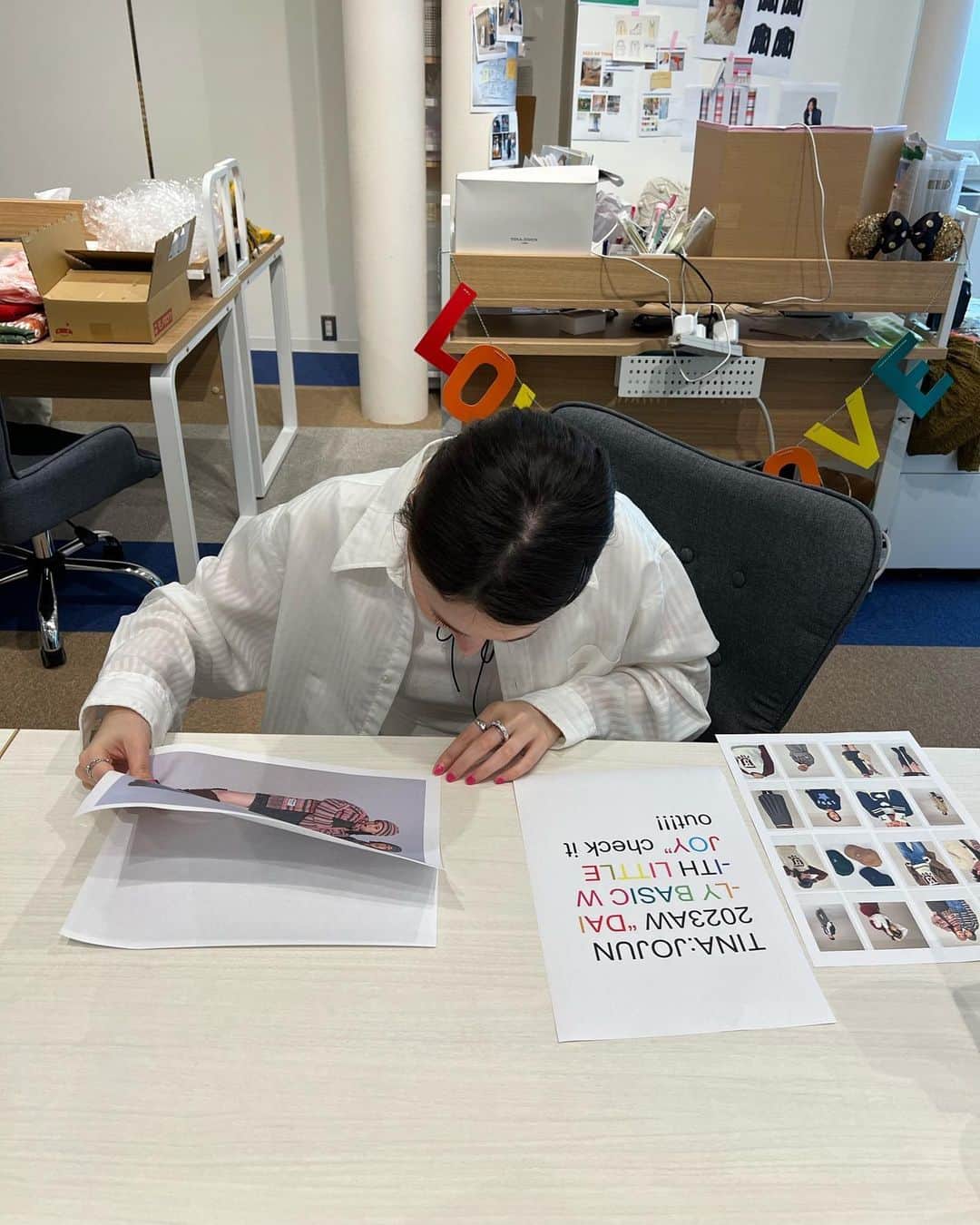 のインスタグラム：「“Prep for AW exhibition”」