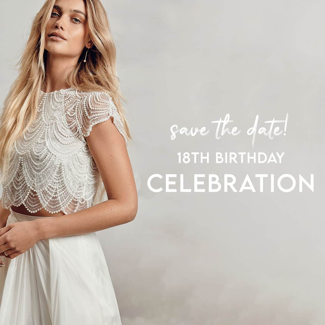 キャサリンディーンのインスタグラム：「✨ Our 18th Birthday Celebration is loading! ✨ ⠀⠀⠀⠀⠀⠀⠀⠀⠀ ⠀⠀⠀⠀⠀⠀⠀⠀⠀ Get ready to make your bridal dreams come true as we bring you incredible discounts, exclusive offers, and amazing deals on your favourite products for the whole of July!⠀⠀⠀⠀⠀⠀⠀⠀⠀  ⠀⠀⠀⠀⠀⠀⠀⠀⠀ Save the date & get ready for an unforgettable shopping experience!⠀⠀⠀⠀⠀⠀⠀⠀⠀ ⠀⠀⠀⠀⠀⠀⠀⠀⠀ #catherinedeane #bridalsale #onlinebridal #weddinggowns #weddingdresses」