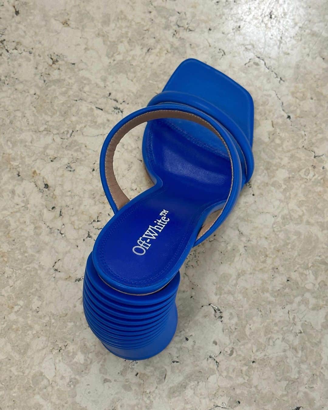 OFF-WHITE C/O VIRGIL ABLOHのインスタグラム：「ss23 Off-White™ tonal “spring” nappa sandals now available online at off---white.com」