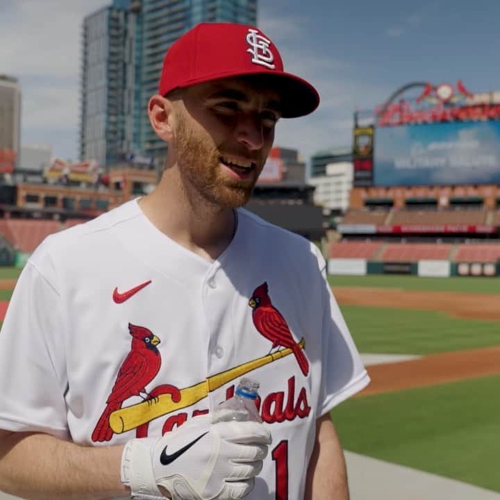 セントルイス・カージナルスのインスタグラム：「Matt Turner was turning heads at batting practice! ⚽️💪」