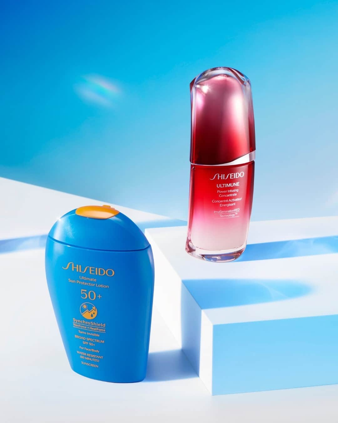 資生堂さんのインスタグラム写真 - (資生堂Instagram)「Two of our fan favorites: Ultimate Sun Protector Lotion and ULTIMUNE Power Infusing Concentrate. Together, they’re a super duo delivering powerful protection and smooth, radiant skin. #ShiseidoSkincare #ShiseidoSuncare #SunSkinCare」6月29日 3時29分 - shiseido