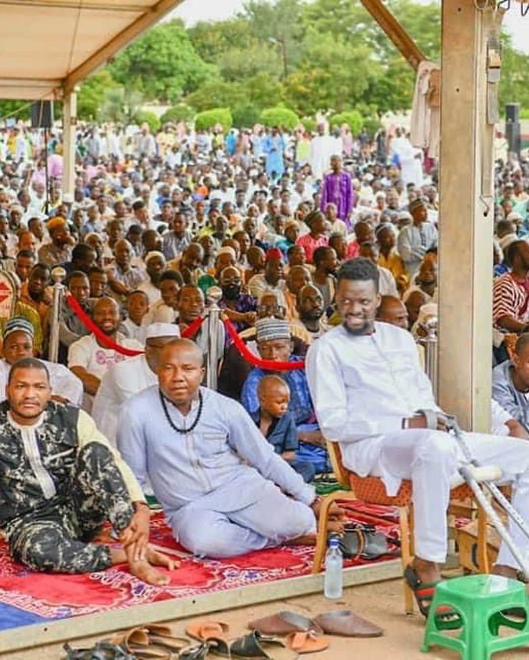 バートランド・トラオレのインスタグラム：「Bonne fête de Tabaski à tous mes frères musulmans #EidAlAdha Et Grand Merci à tous pour vos bénédictions ce matin🙏🏾🙏🏾」