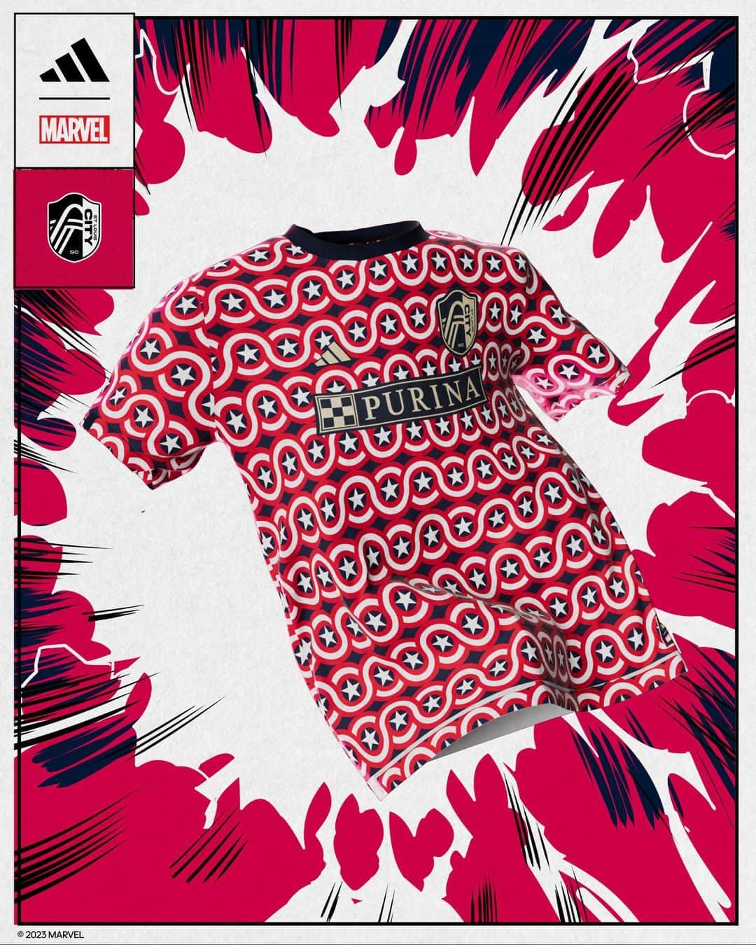 Marvel Entertainmentさんのインスタグラム写真 - (Marvel EntertainmentInstagram)「Fresh out the ice, the new @mls x Captain America collection! Get yours now at adidas.com/MLS #ad」6月29日 3時59分 - marvel