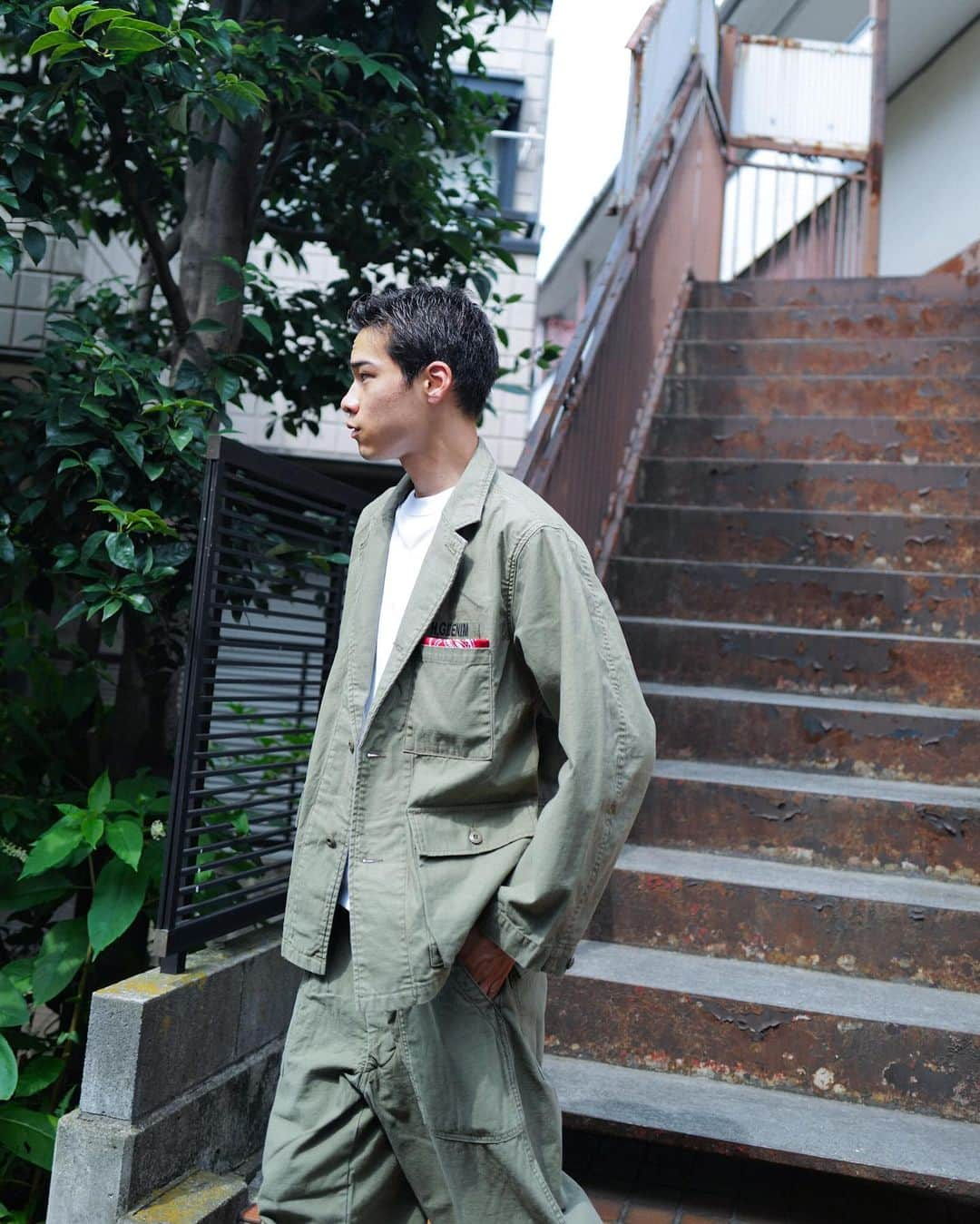 卸直営 東野デニム BACK SATIN BAKER PANTS