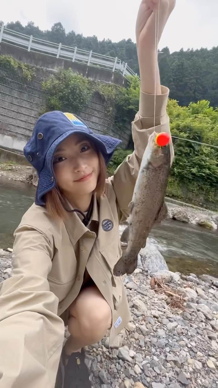 鈴木友梨耶のインスタグラム：「釣って食べる！  #釣り #釣り好きな人と繋がりたい #釣り好きな人と繋がりたい #fr2fishing」