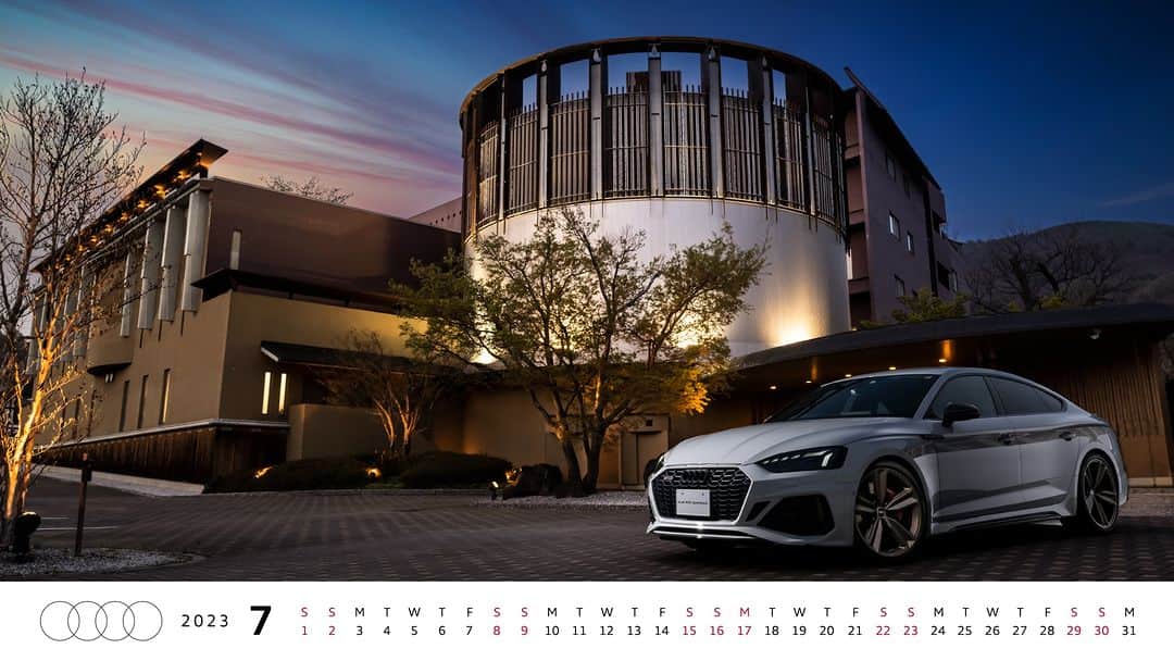 Audi Japan Sales / アウディジャパン販売のインスタグラム：「＼オリジナルの壁紙&カレンダーを毎月配信中／  いつもお使いのスマートフォン・パソコン・タブレットに、Audiの美しいデザインを取り入れてみませんか？  Audi Japan Sales（AJS）のウェブサイトにメールアドレスを登録、またはAJS LINE公式アカウントを友達登録すると、毎月無料でパソコンやスマートフォンなどのサイズに合わせたAudiオリジナルの壁紙やカレンダーをダウンロードしていただけます！  7月は、圧倒する存在感を放つ「Audi RS5 Sportback」です。  ぜひデジタルデバイスに合わせてAudiの世界観をお愉しみください！  @audi.japan.sales  #Audi #AJS #myaudi #audistyle #car #carstagram  #アウディ #ドライブ #車 ＃試乗 #愛車 #外車 #ドイツ車 #車好き #車好きな人と繋がりたい #アウディ女子 #車好き男子  #カレンダー #壁紙 #星野リゾート #界 #界松本」