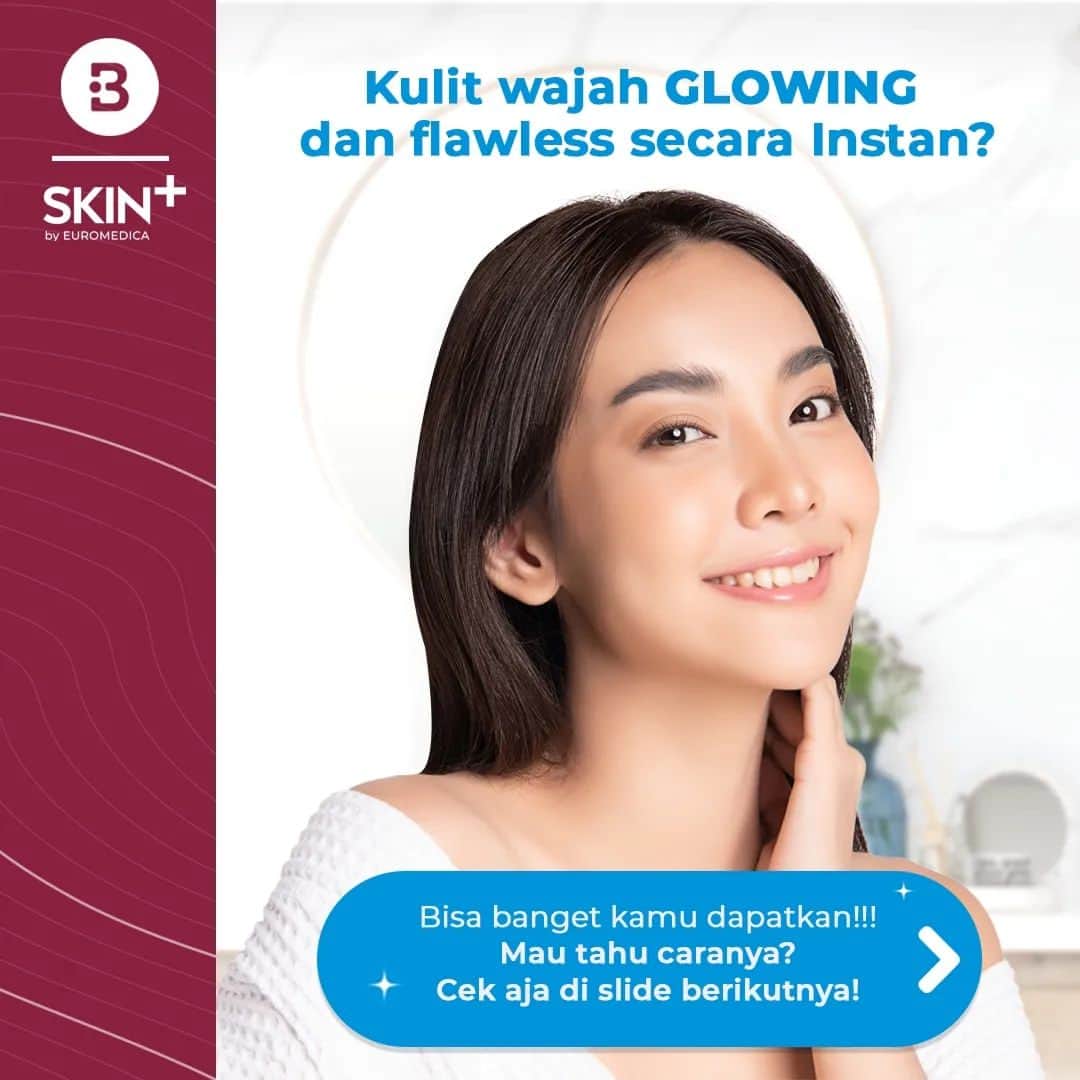 のインスタグラム：「Hai, hai, Beauties.... Beautynesia mau kasih tau klinik kecantikan yang bisa bikin kamu tampil GLOWING tanpa ribet, nih!!!  Langsung aja datangi @skinplusclinic yang sudah ada di 30 cabang di Jabodetabek. Lokasinya dekat dengan kamu, treatment nya pun beragam, dan hasilnya instan. Setiap klinik ada dokter profesional yang siap membantu kamu mengatasi berbagai permasalahan kulitmu. Harganya???  Buat kamu yang belum pernah ke SKIN+ clinic ada special offer yang sayang banget nih kalo sampai kamu lewatkan. Penasaran??? Yuk, cek di slide terakhir!   So, tunggu apalagi? It's time for you to experience the ultimate GLOW UP with SKIN+ Clinic.🥰✨   #GlowUpWithSKINPLUS #SkinPlusClinic #2023HereWeGlow」