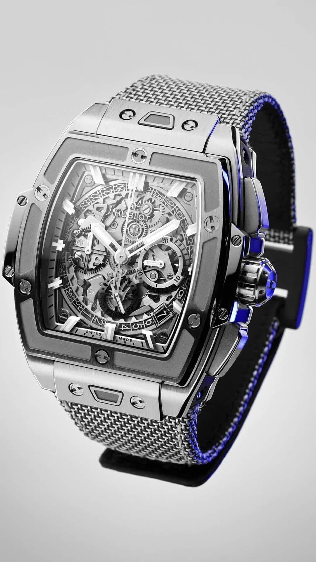 のインスタグラム：「Experience the allure of the #SpiritOfBigBang Essential Grey, meticulously crafted from 100% titanium with a captivating sandblasted and grinded grey finish. A remarkable timepiece for collectors seeking exclusivity. Limited to only 100 pieces, this iconic model embodies singularity and style. #Hublot」