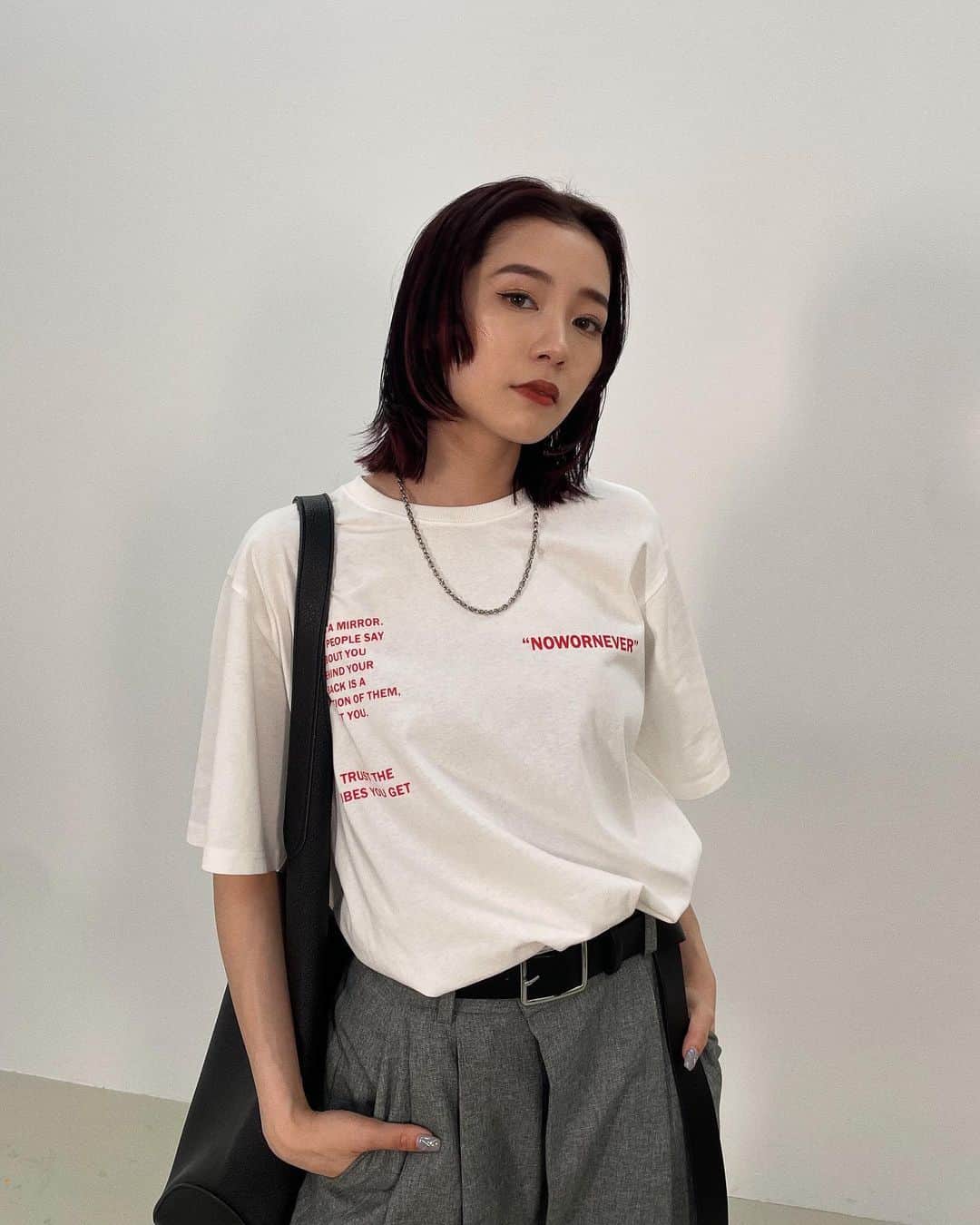 SLY OFFICIAL INFORMATIONさんのインスタグラム写真 - (SLY OFFICIAL INFORMATIONInstagram)「ㅤㅤㅤㅤㅤㅤㅤㅤㅤㅤㅤㅤㅤ #SLY_info @yoshimi_toide 【160cm】 ルミネエスト新宿スタッフ __________________________________ 【SUMMER RECOMMEND SET ITEMS】 TOPS x BOTTOM = TOPS¥2,000 OFF  6/30(FRI)SLY店舗入荷予定 ☑︎OVER SIZE MESSAGE T/SH (030GAR90-0160) O/WHT,GRY,YEL,BLK  ☑︎TUCK TAPERED LOOSE PT (030GAY31-2800) T.GRY,L/BLK,ORG __________________________________ ※配送の都合により発売日が異なる場合がございます。 ※店舗により在庫状況が異なります。 #SLY #SLY_fav」6月28日 21時02分 - sly_official_info