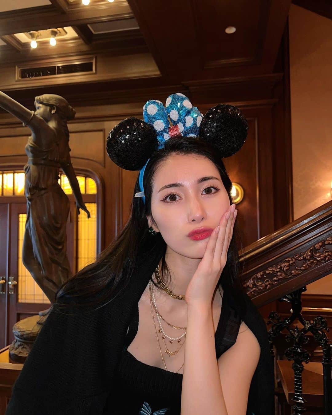 のインスタグラム：「🦋Đⅈsℕⅇy  #ディズニーシー #ディズニーシーコーデ #雨の日ディズニー #disney #disneysea #東京ディズニーシー」
