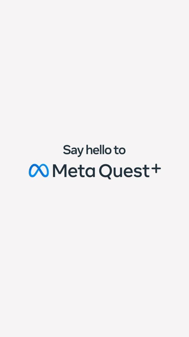 のインスタグラム：「Say hello to Meta Quest+ A new VR subscription service that allows you to Browse Less Play More.  Get two titles every month for just $7.99. ONLY $1 if you subscribe TODAY*  SUBSCRIBE NOW @metaquest #QuestPartner #MetaQuestPlus  *Promotion ends July 31st. MetaQuest+ is for ages 17+ in North America and 18+ everywhere else.」