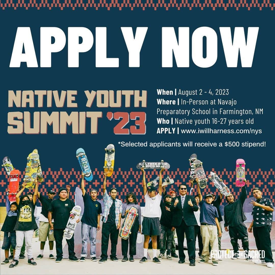 マーク・ラファロさんのインスタグラム写真 - (マーク・ラファロInstagram)「This August 2-4, @protectsacred will host their 3rd Annual Native Youth Summit at Navajo Preparatory School in Farmington, New Mexico. This exciting transition from virtual to in-person will allow for unique opportunities for the 30 Indigenous youth leaders they'll select through an application process. Selected applicants will receive a $500 stipend!  The application to attend the summit is NOW OPEN to ALL Indigenous youth 16-27 years old [*Arizona-based youth will be prioritized in the application review process]. Native youth from New Mexico, Colorado, and neighboring states are encouraged to apply! Follow the link in bio to apply.  Application deadline is Friday, July 7, 2023. Selected participants will be notified by email July 14, 2023.」6月28日 23時07分 - markruffalo