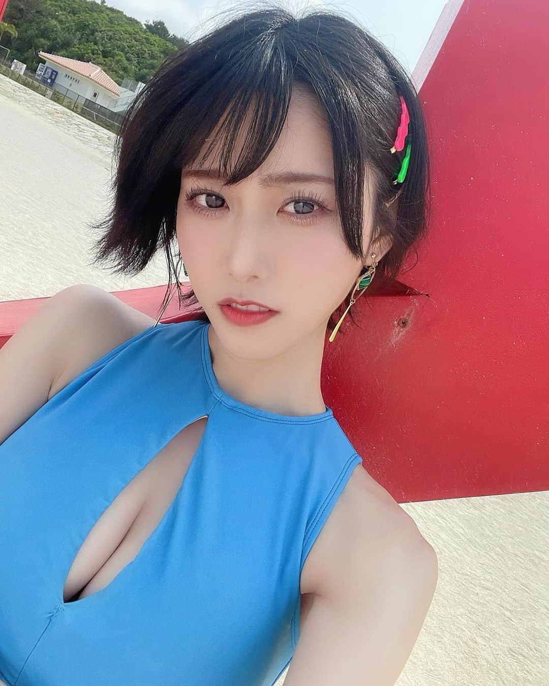 隈本茉莉奈さんのインスタグラム写真 - (隈本茉莉奈Instagram)「あついね？」6月28日 23時08分 - kumamoto_marina