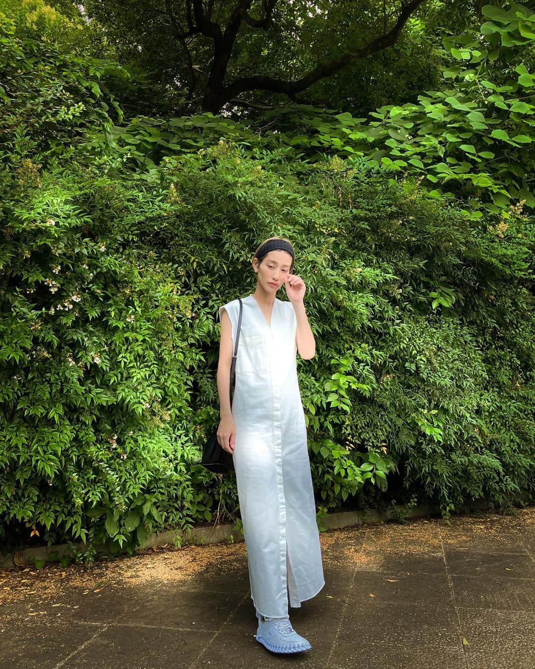 浦川望美のインスタグラム：「夏の白、好き」