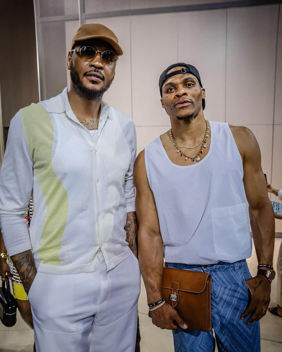 カーメロ・アンソニーさんのインスタグラム写真 - (カーメロ・アンソニーInstagram)「Hermes SS24🔥#ParisFashionWeek」6月29日 0時18分 - carmeloanthony