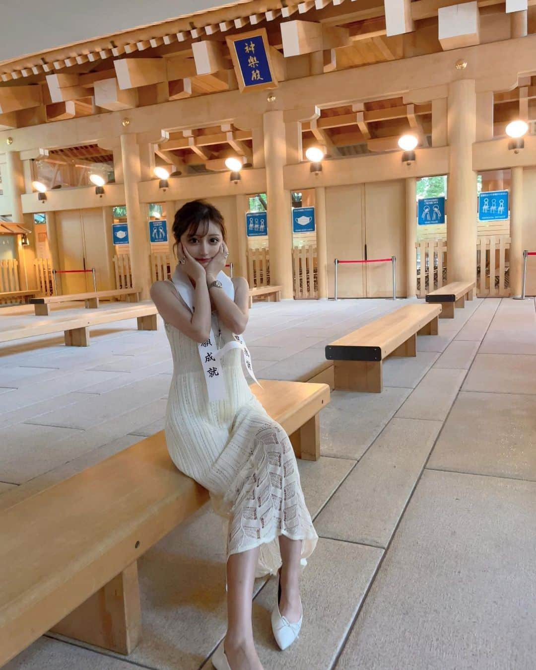 夢咲りおなさんのインスタグラム写真 - (夢咲りおなInstagram)「早くメイクしてお出かけしたい🧐  #熱田神宮#⛩️ #厄祓い#熱田 #時差投稿#DT中」6月29日 0時22分 - yumerio0906