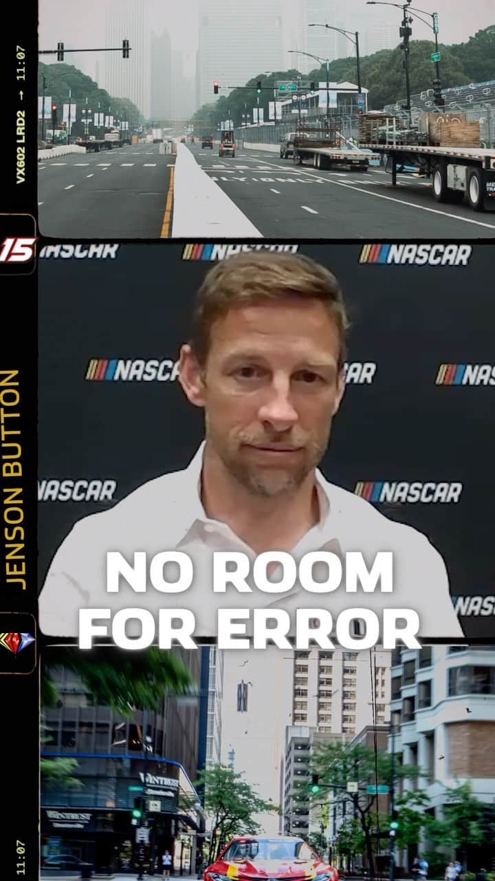 のインスタグラム：「Jenson is ready to put on a show. #NASCARChicago」