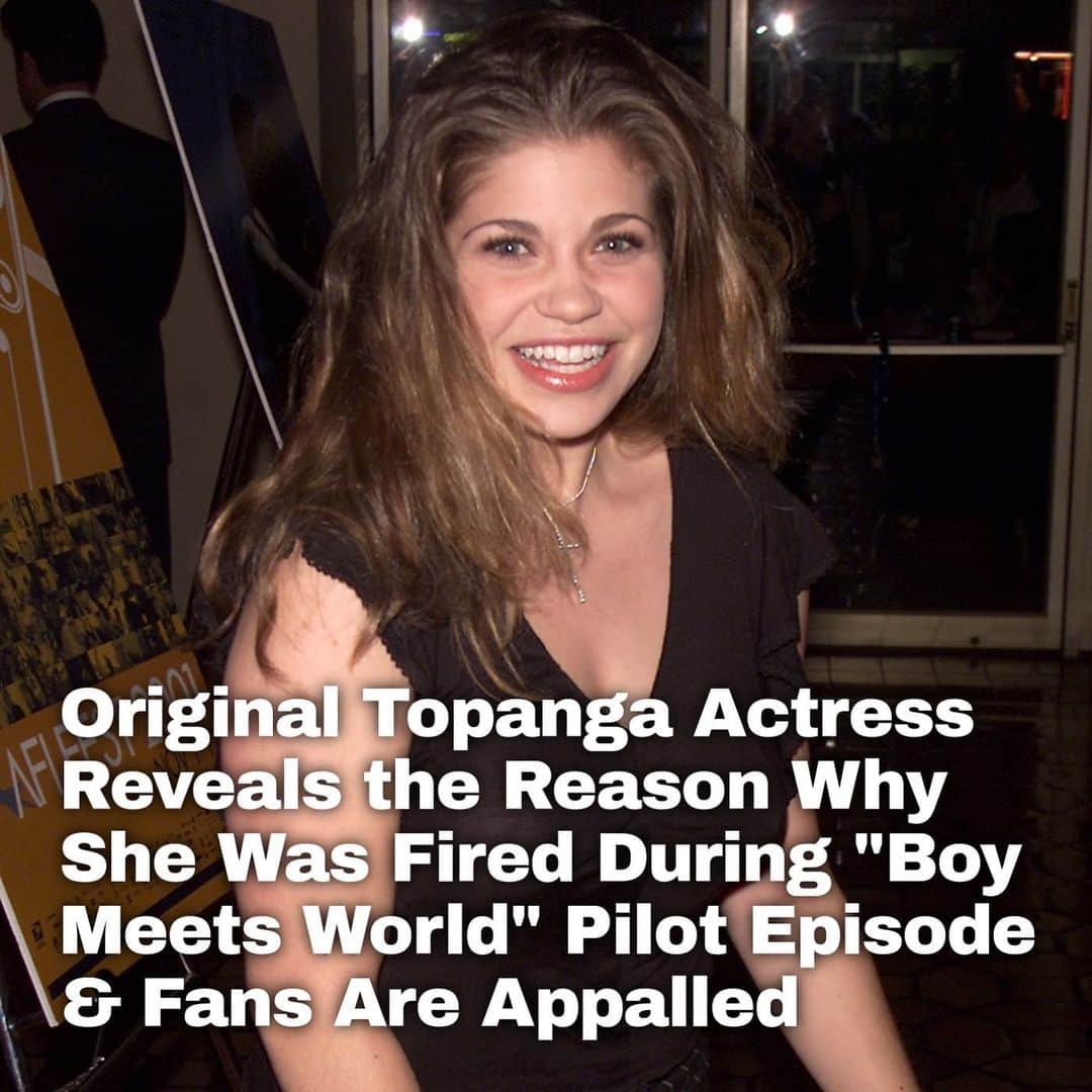 Just Jaredさんのインスタグラム写真 - (Just JaredInstagram)「The actress originally cast as Topanga on "Boy Meets World" is speaking out for the first time and revealing the shocking reason why she was fired while filming the show’s pilot episode. Danielle Fishel (pictured here) won the role before the original actress had even been formally fired. Tap this photo at the LINK IN BIO for the full story... #DanielleFishel Photo: Getty」6月29日 0時47分 - justjared