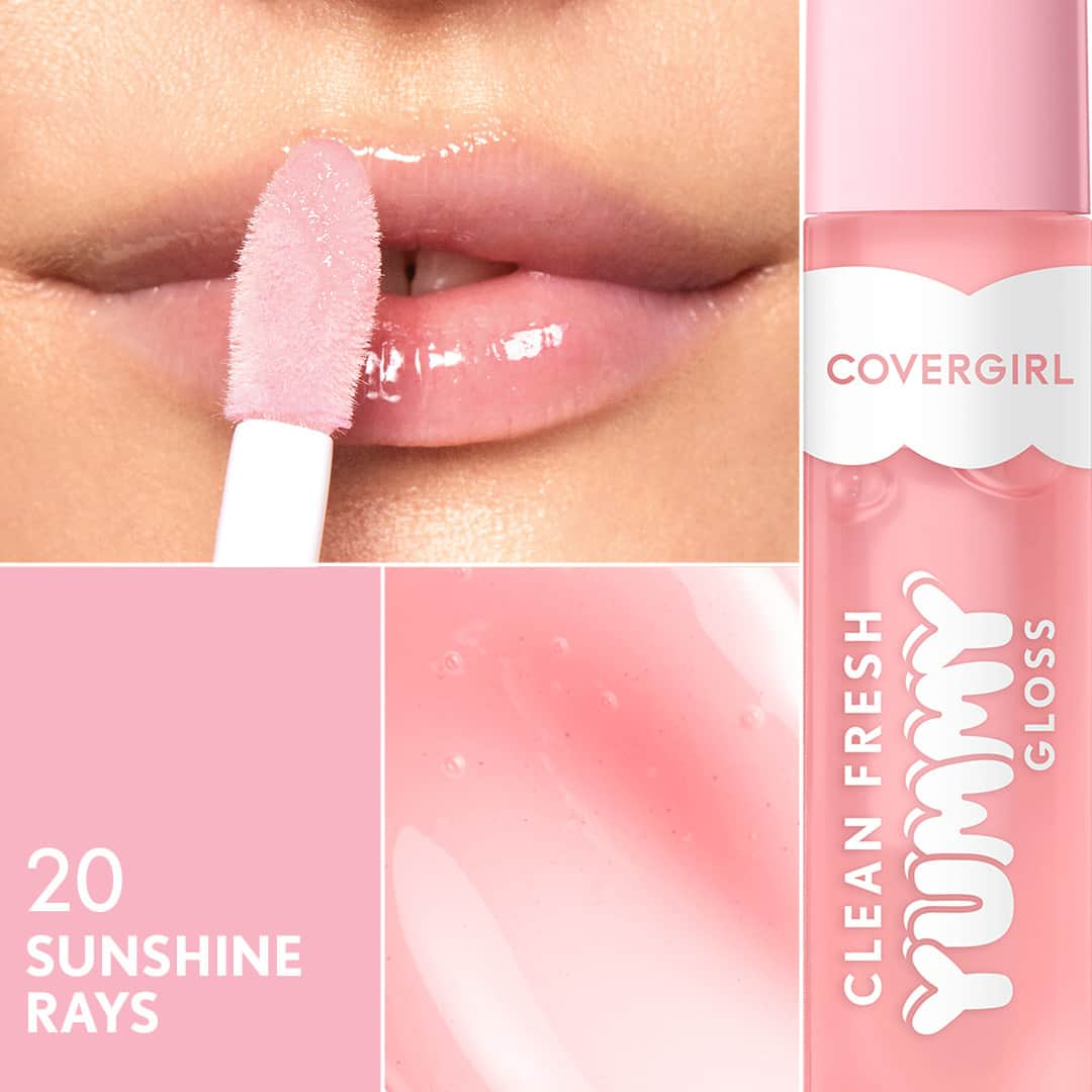 COVERGIRLさんのインスタグラム写真 - (COVERGIRLInstagram)「Rise and shine with our NEW Clean Fresh #YummyGloss Daylight Collection☀️Swipe to see the 6 light reflective nudes!  #EasyBreezyBeautiful #Covergirl #YummyGloss」6月29日 1時00分 - covergirl